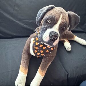 New Candy Corn  Halloween Dog Bandanna
